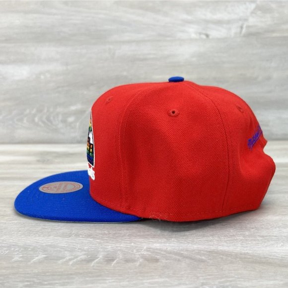 Denver Nuggets Mitchell & Ness NBA Jumbotron Snapback HWC Hardwood Classics Hat - Picture 4 of 12
